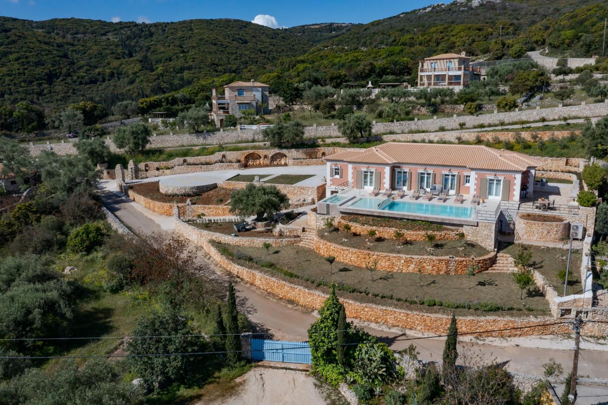 Archontiko Stoufi Luxury Villa Skinária Exterior foto