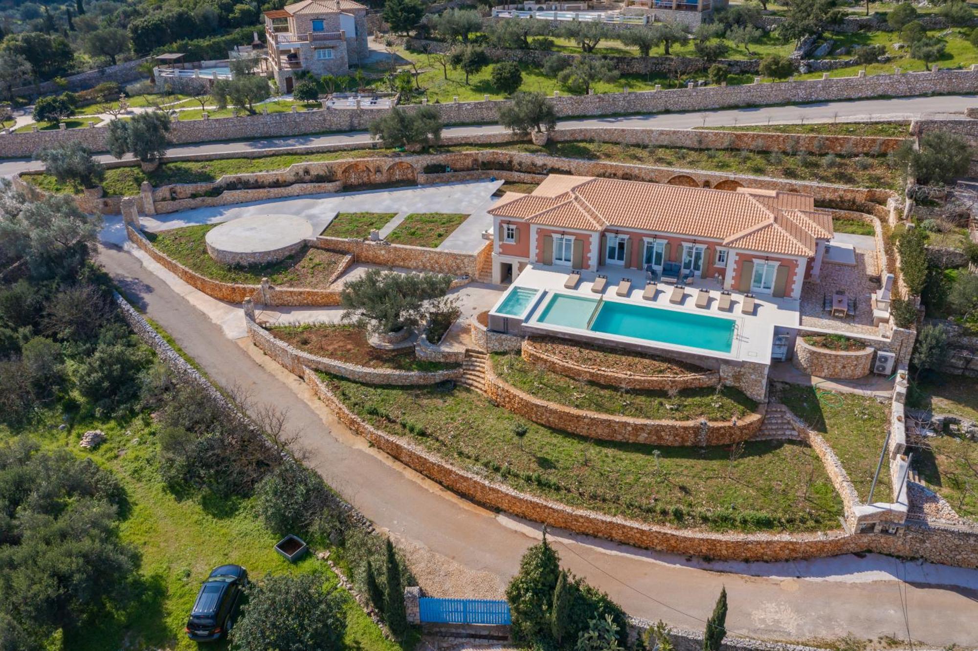 Archontiko Stoufi Luxury Villa Skinária Exterior foto