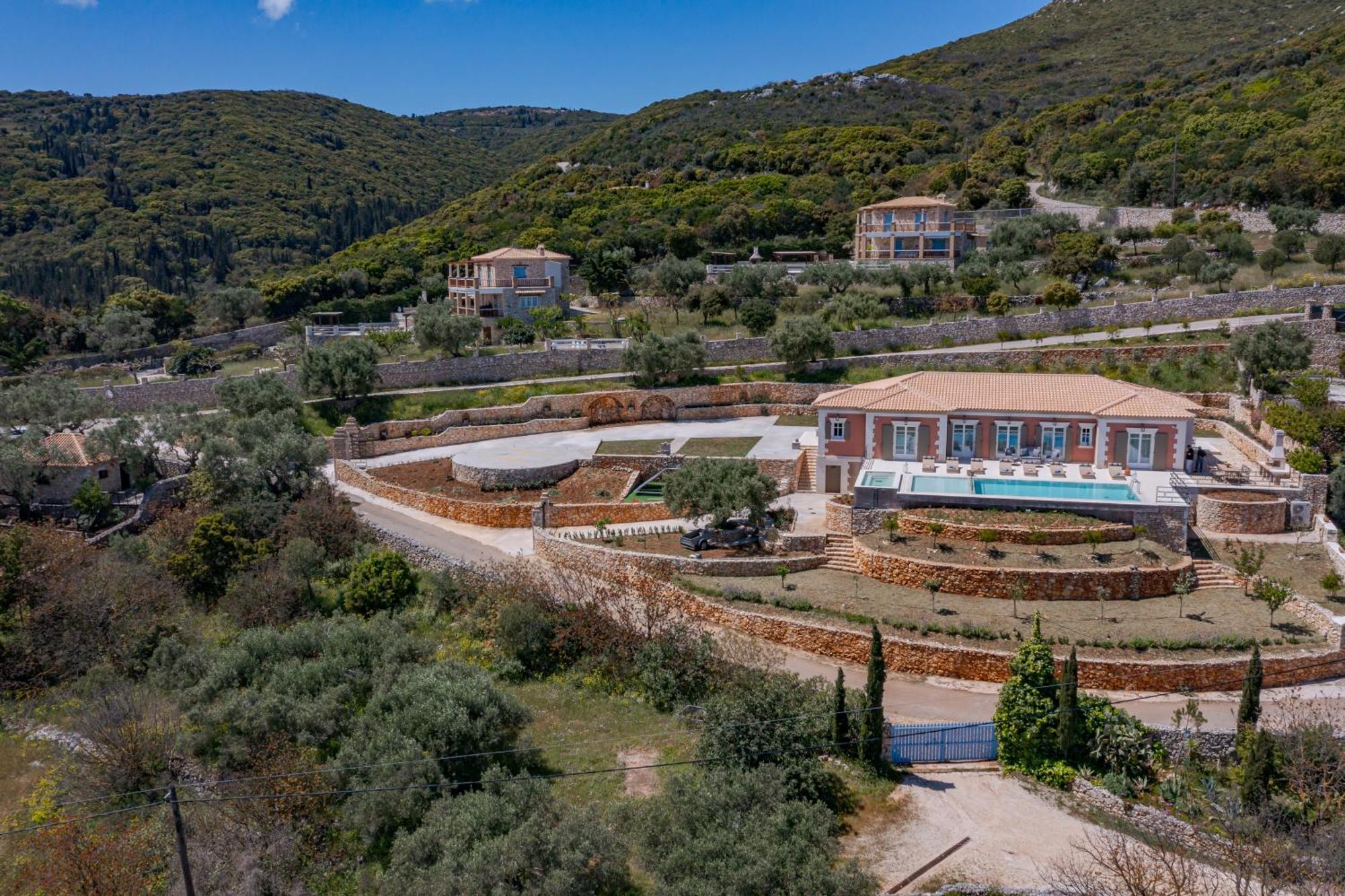 Archontiko Stoufi Luxury Villa Skinária Exterior foto